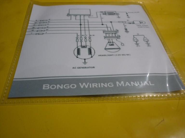 Wiring Manual CD for Mazda Bongo/Ford Freda-Free pp to most areas
